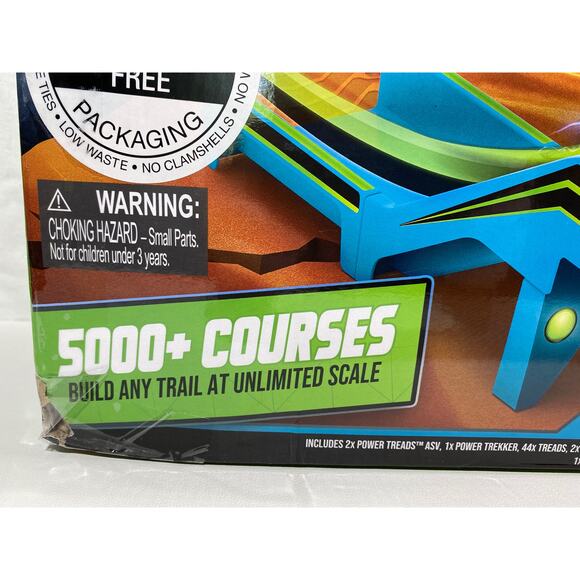 Power Treads All terrain Glow In The Dark 70 Piece Courses Tracks New Damaged Bx - Picture 10 of 10